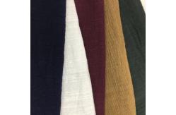 China Breathable Washed Muslin Double Gauze 100% Cotton Fabric Fine finish supplier