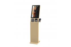 China Self Ordering Kiosk For Restaurants Operations With Thermal Printer supplier