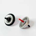 Metal & Plastic Gas Refill Valve with Red Plastic Butane Gas Stem for sale