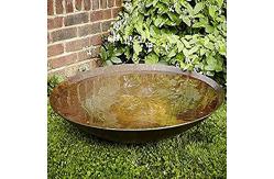 China Rustic Rusty Backyard Corten Steel Waterfall Durable Weather Resistant supplier