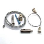 Quickly Installable Suspension Lighting Kit By Wire Chrome Finish Clips for sale