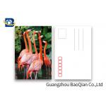 Promotion Cartoon 3d Lenticular Postcard / Flip Lenticular Image Printing for sale