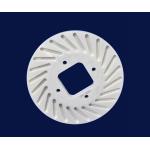Alumina Ceramic Disc Customizable Polishing Flanges For Electrical Insulation