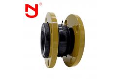 China Effective Hypalon Single Sphere Rubber Expansion Joint With Brass End Fittings supplier