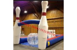 China inflatable bowling set , inflatable bowling game , inflatable human bowling game supplier