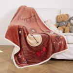 Anti Pilling Fleece Cartoon Throw Blankets Non Allergenic For All Seasons for sale