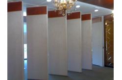 China Restaurant Acoustic Partition Wall , Floor To Ceiling Aluminium Operable Wall Systems supplier