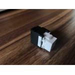 UTP 180 Degree Cat6a Keystone Jack , PC Material Tool Free Keystone Jack for sale