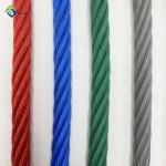 High Uv Resistance 16mm Polyester Combination Rope Playground Climbing Net Rope
