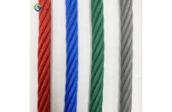 China High Uv Resistance 16mm Polyester Combination Rope Playground Climbing Net Rope supplier