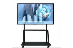 China Conference 1.8mm Bezel 98 Inch Interactive LCD Whiteboard 220W supplier