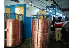 China Metal Melting Furnace Continuous Wire Drawing Machine Copper Rod Upward Casting supplier