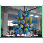 Star Shape Inflatable Lighting Decoration Inflable Led Lights For Wedding Ceremony for sale