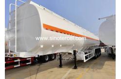 China 30CBM Fuel Tank Semi Trailer With Q235 Carbon Steel Material supplier