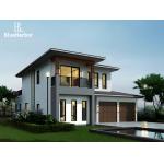 Furnished Prefab Steel House Kits / Light Steel Prefabricated House for sale