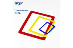 China Available On Smoothly Surfaces Wall Mounted Sign Holder Self Adhesive No Magnet supplier