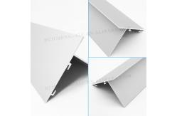 China Flexible Balcony Aluminum Tile Trim Anodizing Oxidation With Drip supplier