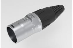 China IP44 Ethernet Chassis Connector 8 Pin Male Rj45 Connector Signal supplier