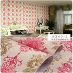 Gold Damask Wallpaper 3D Design 45CM Wallpaper Self Adhesive wallpaper sticker