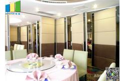 China Meeting Room MDF Folding Partiion Walls , Hotel Operable Partition Walls supplier