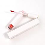 Round Clear Lip Gloss Tubes Box Custom Label Empty Cosmetic Tube Packaging for sale
