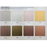 Hairline Finish Color Coating Aluminum Coil Alloy 3003 24 Gauge Prepainted Aluminium Sheet For Interior Decoration Panel for sale