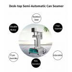 20pcs/min Bottle Sealing Machine Bubble Manual Metal Can Hand Seamer