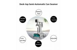 China 20pcs/min Bottle Sealing Machine Bubble Manual Metal Can Hand Seamer supplier