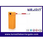 High Speed Car Parking Boom Automatic Gate Barrier With Fence / Folding / Straight Arm for sale