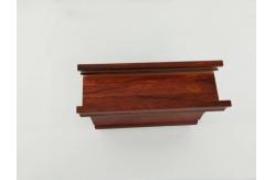 China Wooden Colour Extruded Aluminum Electronics Enclosure Clear Texture supplier