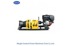 China Efficient Power Cable Winch Puller Threading Machine For Construction 11m/Min supplier