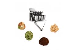 China Grain Coffee Beans Oat 4 Head Linear Weigher 10 - 2000g Full Automatic supplier