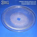 Custom Molded Boroslicate Glass lamp Cover For Led Street Light for sale