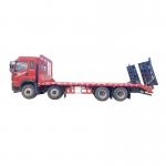 Famous Brand FAW Lhd 8x4 12 Wheels 20ton Deck Platform Flat Bed Tow Truck for Sale for sale