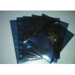 Moisture Proof ESD Shielding Bags , Vacuum Anti Static Pouch With Ziplock for sale