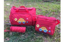 China 4pcs One Set Mommy Diaper Bag Multi Function Maternity Mother Baby Stroller Bags supplier