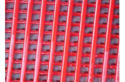 China Mining rectangular welded polyurethane harp screen meshs for stone supplier