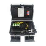 China 16 Fibers Outdoor Fiber Optic Distribution Box Balck Water-proof manufacturer
