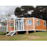 3.75 Tons Total Net Weight Expandable Container House with Galvanized Steel Sheet Roof and Polyurethane Foam Insulation for sale