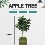 Architectural Landscaping Artificial Fruit Plant Bathroom Decorative Apple Tree for sale