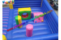 China Outdoor Clown Inflatable Bouncy Castles , Jumping Castles With PVC Tarpaulin supplier