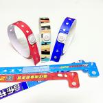 Activity Tyvek Dupont Paper Wristband Barcode Paper Business Event Admission Bracelet