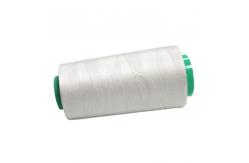 China 40/2 Spun Polyester Sewing Thread White Uv Resistant Sewing Thread supplier
