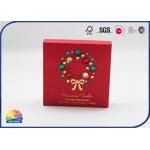 Recycled 4C Printed Hinged Lid Gift Box Customized Matt Lamination Packaging