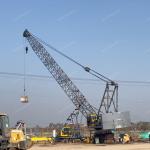 3t 40m Fixed Floating Crane Diesel Hpus Powered