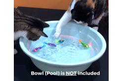 China Best led Light Cat Interactive Swimming Fish Toy For Cats supplier