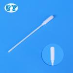 150mm Disposable Sterile Nylon Flocked Swab Foam Cleaning Cotton Swab for sale