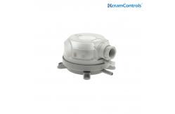 China SPDT Contact Arrangement Differential Pressure Control Switches Vertical Installation supplier