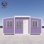 Fire Resistant Expandable Container House with Level 8 Earthquake Resistance for sale
