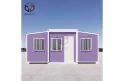 China Fire Resistant Expandable Container House with Level 8 Earthquake Resistance supplier
